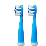 Replacement Toothbrush Heads Compatible with OJV, 2 Pack Professional Electric Toothbrush Heads Clean Brush Heads Refill for 8620 8630 (Blue)