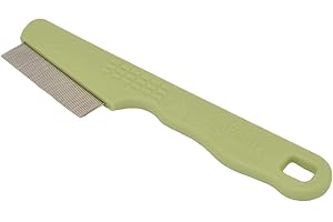 Coastal Pet - Safari - Dog Flea Combs, No Color, Longhaired Breeds (6.25" L x 1.625" W)