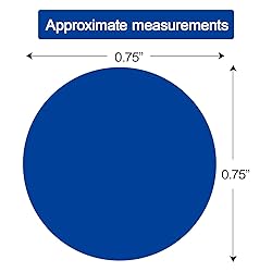1400 PCS Blue Dot Stickers Round Coding Labels