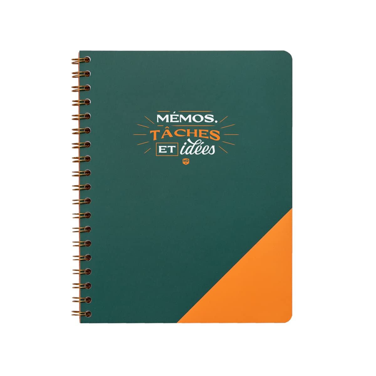 Mr.Wonderful Notebook A5 Green – Memo Task and Ideas