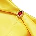Romy's Collection Princess Belle Yellow Party Costume Dress-Up Set (6-7, Yellow)