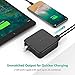 2-in-1 Portable Charger RAVPower 6700mAh External Battery Pack with Dual USB Wall Charger Foldable Plug Universal Travel Charger Compatible with iPhone, Ipad, Android, Galaxy S9