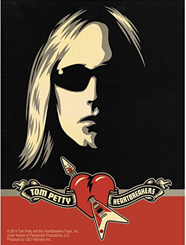 C&D Visionary Tom Petty Sunglasses Sticker