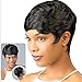 ATOZWIG New Short Hair Wigs For Black Women Black and Short Curly Synthetic Wigs Perruque Synthetic Women Wigs