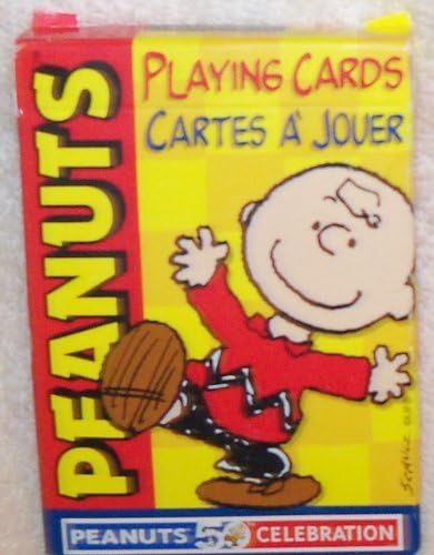 Peanuts Playing Cards Deck - 50th Anniversary - Charlie Brown, Snoopy &amp; Gang