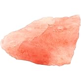 Himalayan Salt Stone Raw Crystals, Large 1.25-2.0" Healing Crystals Natural Rough Stones Crystal for Tumbling, Cabbing, Fount