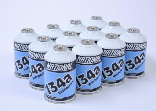 One Case - 12 Cans of R134A Refrigerant for Automotive Systems