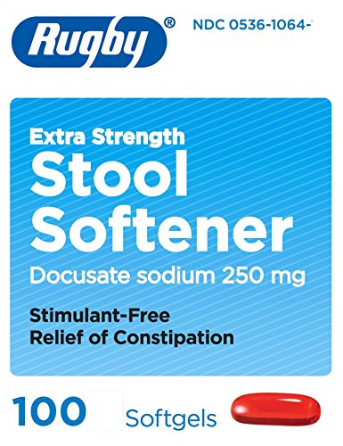Docusate Sodium Extra Strenght 250 mg 400 Softgels for Gentle, Reliable Relief from Occasional Constipation 100 Softgels per Bottle Pack of 4 Bottles - Thumbnail 4