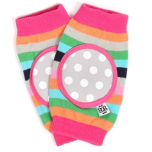 Bella Tunno Happy Knees Baby Knee Pads, Rainbow Ring Pop