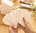 Schoolsupply 100 pcs Postcard small card paper Postcard word card card blank pad