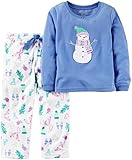Carter's 2 Piece Snow Man PJ Set