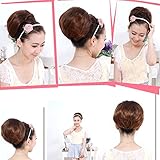 MAYSU Calyx Shape Clip In Hair Wrap Ponytail Updo Clip in Hair Pieces-PP06