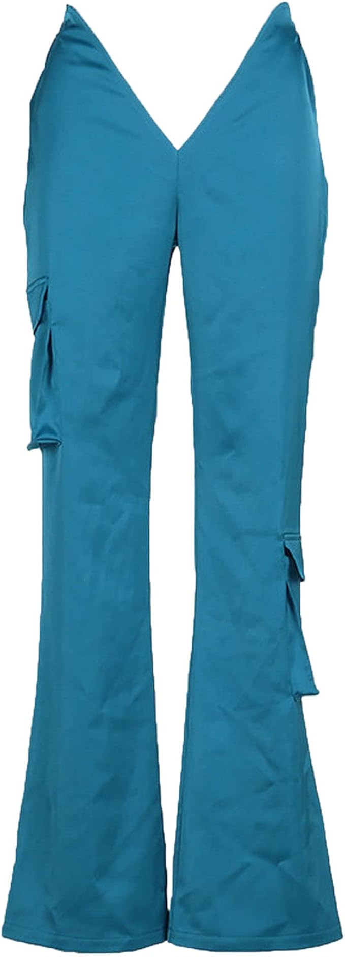 Amazon.com: swimstore Spring Y2K Women Cargo Pants Loose Solid Boot Cut Casual Pockets 