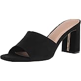 The Drop Women's Pattie Block Heeled Mule Sandal