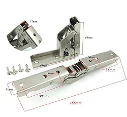 90 Degree Folding Door/Shelf Hinge Hidden Bracket