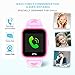 UOTO 4G Kids Smartwatch Phone with Sim Card, WiFi LBS GPS Tracker Watch Waterproof for Children with Pedometer/Remote monitoring/Game/FaceTalk/2-way Call/SOS, Kids Girls Toys Age 4-14 (Pink)