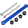 thumbnail interactive-video image 1 of Aluminum Tie Bar & Steel Hinge Pins For 1/10 Traxxas Slash 2WD, Rustler, Stampede, Bandit (Blue) 1 of 13