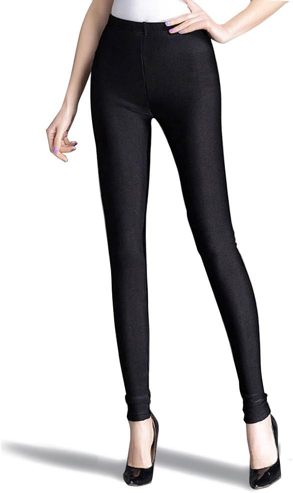 KJAHSLK Women Fashion Tights Winter Outdoor Thick Shiny Warm Leggings Pants