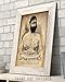 Tattoo Decor - The Tattooed Man - Captain Costentenus - 11x14 Unframed Art Print - Perfect Tattoo Shop Decor, Tattoo Artist Gifts, Tattoo Sign and Decorations for Parlor
