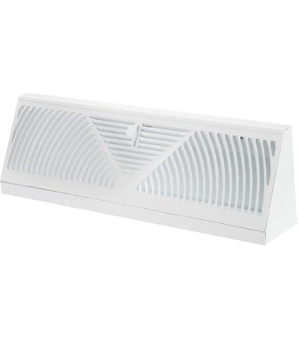 Fits 14x6 Duct Opening | Steel Triangular Baseboard Return Air