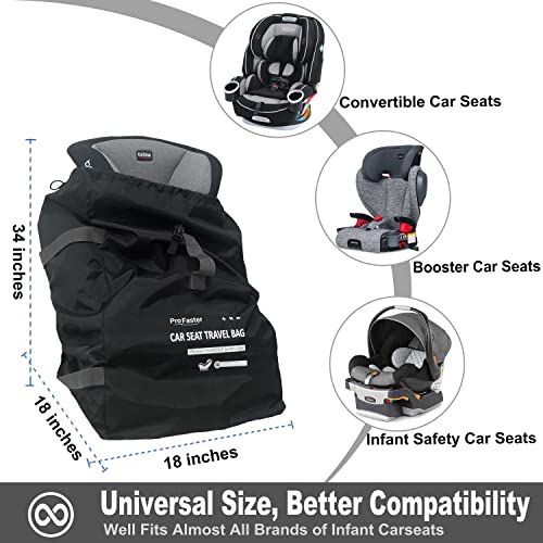 Car Seat Travel Bag Backpack for Air Travel ProFaster Universal