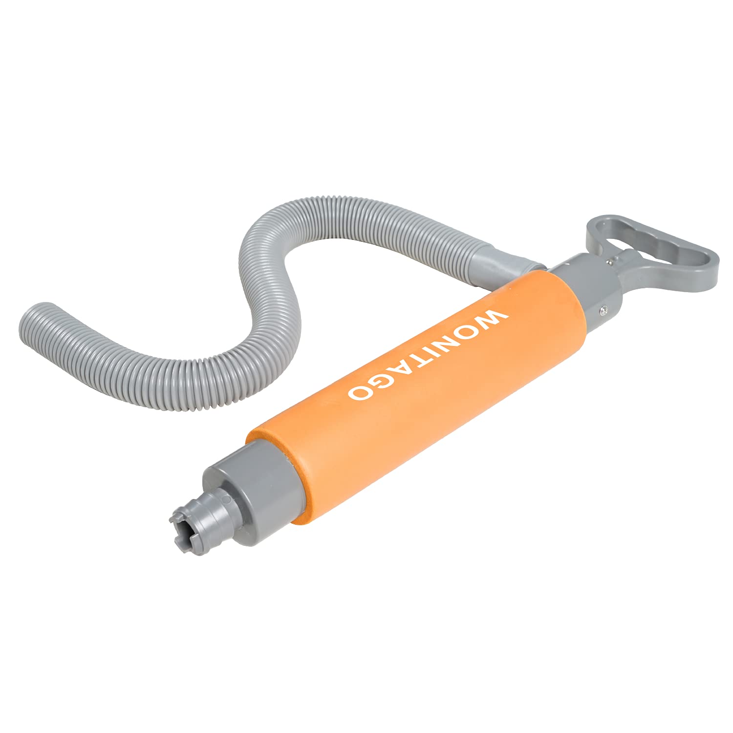 Photo 1 of LINGVUM Manual Bilge Pump for Kayak Canoe and Boat - 17 Inch Portable Siphon Pump Kayak Hand Water Pumps with Reversible Hose Orange