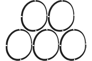 VICASKY 4pcs Speaker Edge Spong Ring Horn Press Edge Gasket Loudspeaker Repair Parts for Speaker Horn