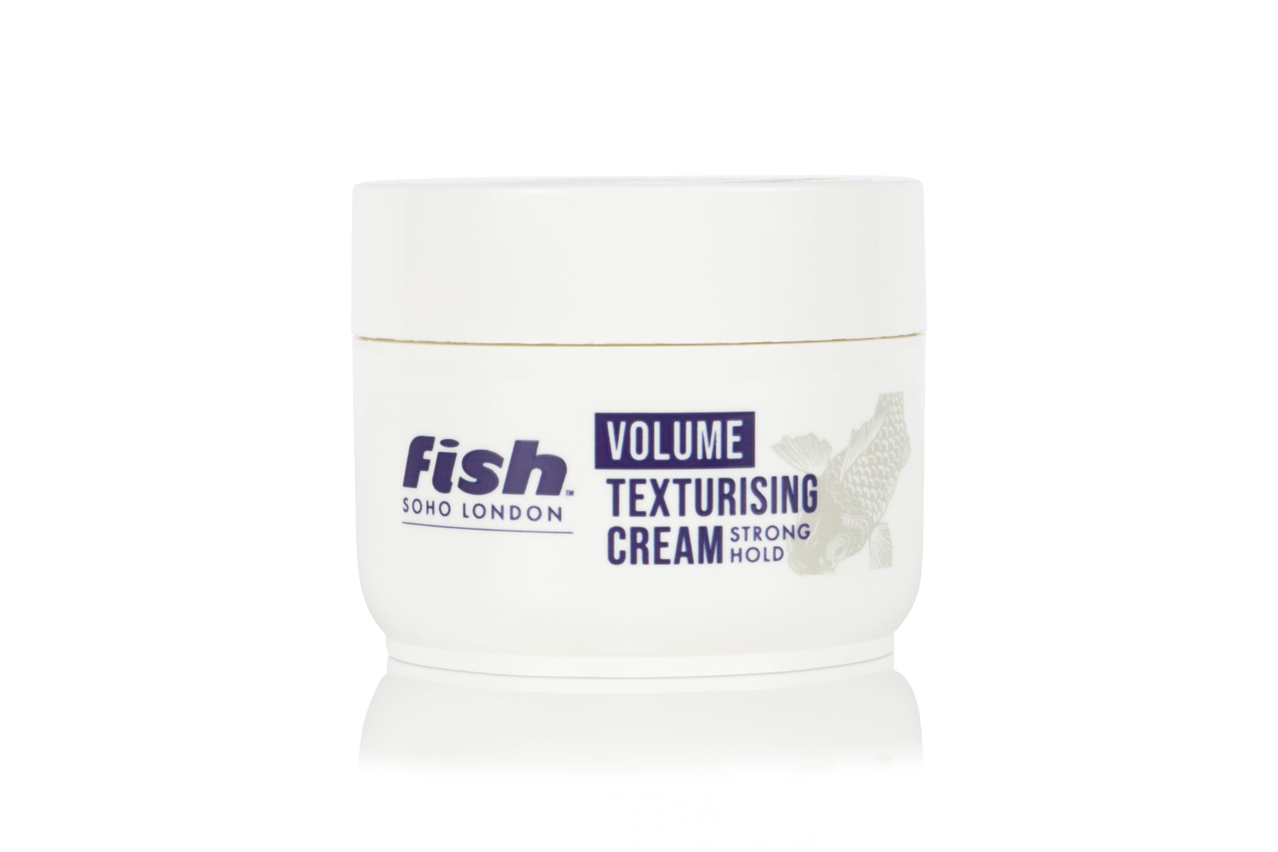 FISH Volume Fish Shape Texturising Hair Cream, Mens Hair Styling Product Suitable for Short & Medium Length Hair. Stylist & Barber Used, Strong Hold, Natural Finish, 100ml โ image 1