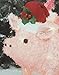 Holiday Time Flying Pig Yard Décor – Light Up Piggy Christmas Decoration