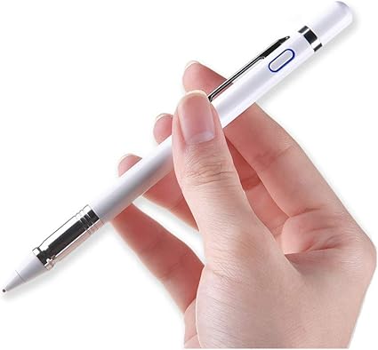 Amazon Co Jp タッチペン 極細 スタイラスペン スマートフォン Ipad Iphone Ios Android用 タッチペン 静電容量式 ツムツム Usb充電式 銅製1 4mm 2in1 導電繊維ペン先 パソコン 周辺機器