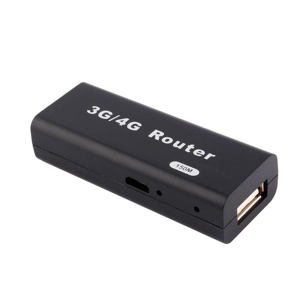 Mini Wifi Router, Portable 3G/4G 150Mbps RJ45 USB Router Compatible with Mac, iOS,