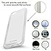 iPhone 6/ 6S Anti Gravity Phone Case, Nano Hands-Free Selfie Clear Protective Goat Case Stick to Mirror, Glass, Tile, Smooth Surface - Clear