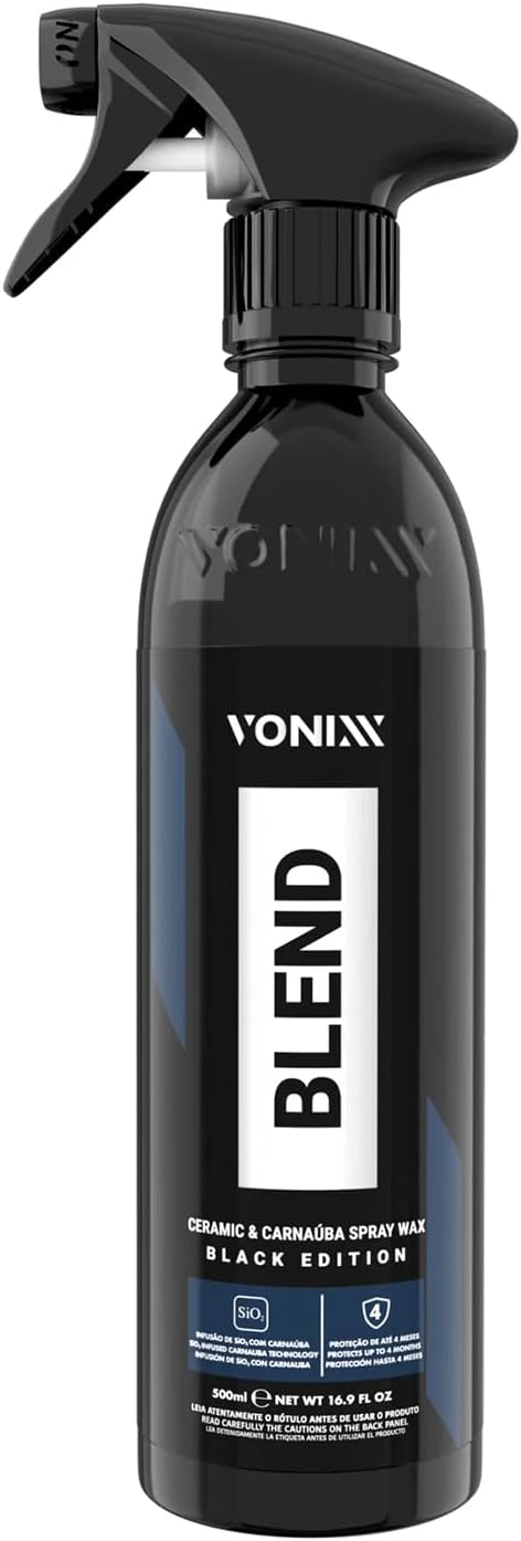 Vonix Blend Ceramic & Carnaúba Spray Wax Black Edition