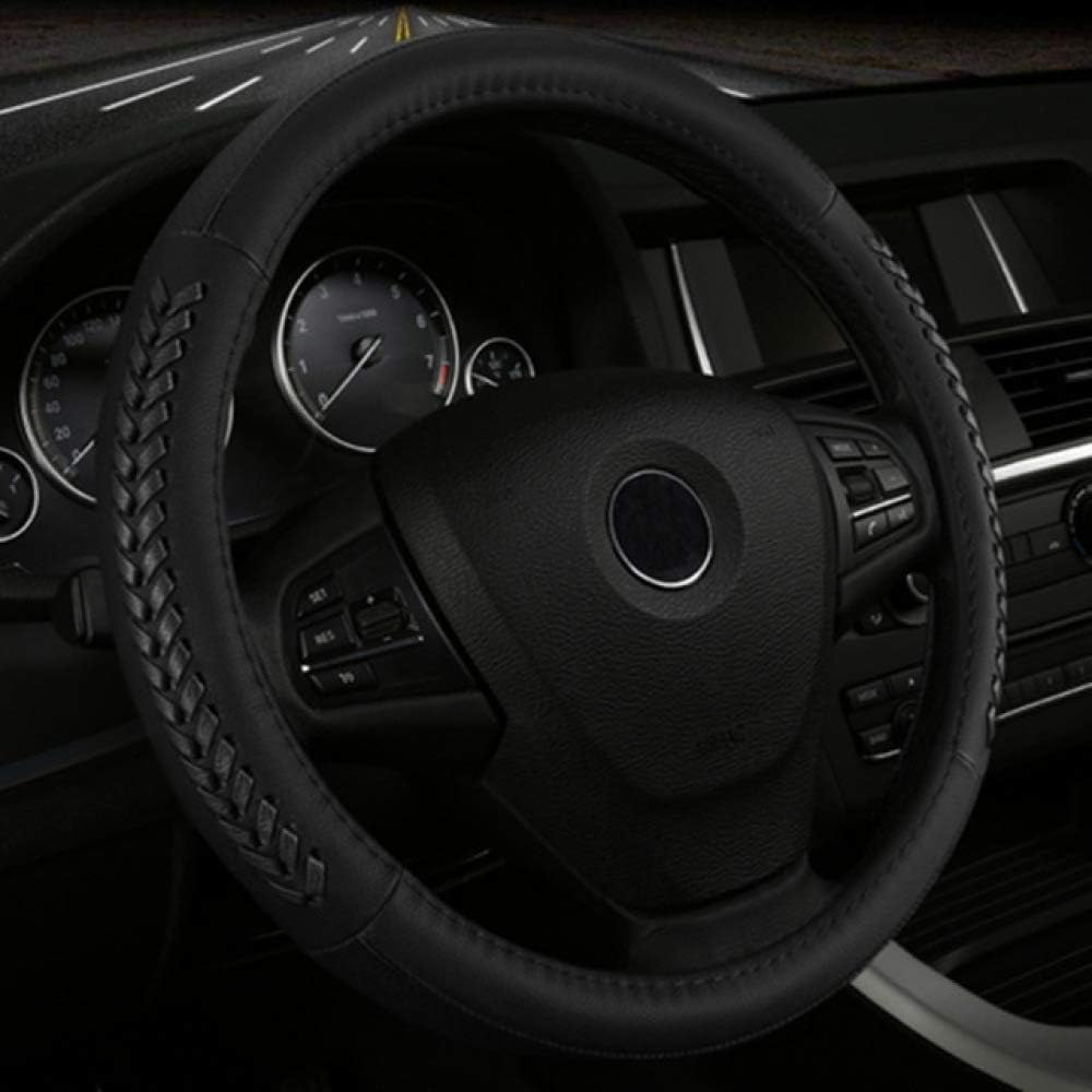 JXSMFXP fashion car steering wheel covers leather auto accessories. For toyota land cruiser prado auris avensis verso estima fj cruiser