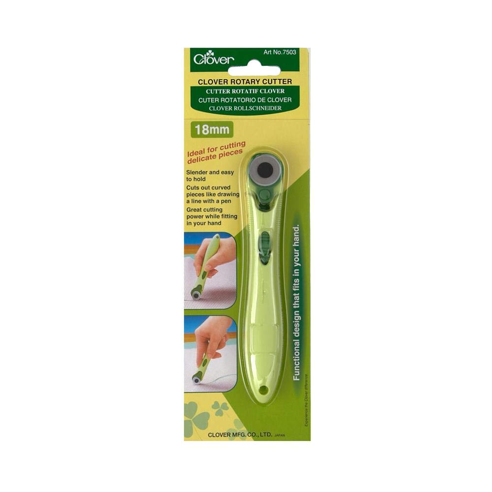 Clover Soft Cushion Rotary Cutter: 18mm, Green, 1