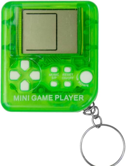 Amazon Blight ポータブルミニレトロキーホルダー クラシックテトリスゲームコンソールキーチェーン 電子玩具キーチェーン 記念の贈り物 吊り飾り アニメ 萌えグッズ 通販