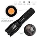 Super Bright Handheld Led Torch Waterproof with Rechargeable Battery, Adjustable Focus and 5 Light Modes for Kids Women Camping Hiking Emergency