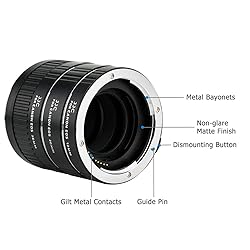 JJC EF & EF-S Mount Auto Focus Extension Tube Set