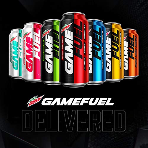 Mountain Dew Game Fuel, 4 Flavor Variety Pack, 16 fl oz. cans (12 Pack