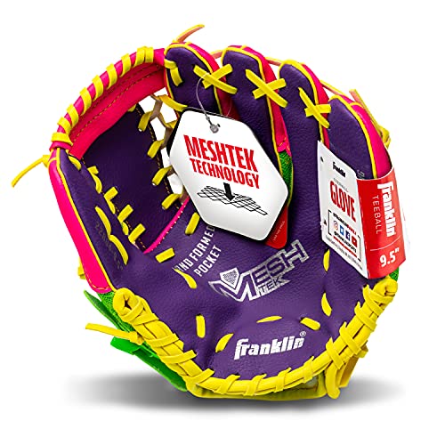 Franklin Sports Teeball Glove Left and Right Handed Youth Fielding