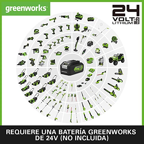G24PW Hidrolimpiadora de Mano Inalámbrica, 24Bar, 180L/h, Botella de Detergente de 300W y Manguera de Sifón de 6 m, SIN Batería o Cargador de 24V, Garantía de 3 Años