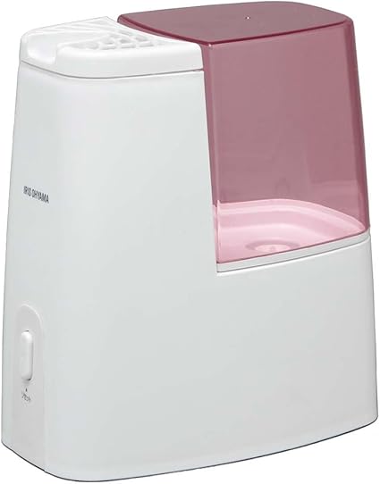 Amazon アイリスオーヤマ 加熱式加湿器 タンク容量1 9ℓ ピンク アロマトレー付き Shm 260d P アイリスオーヤマ Iris Ohyama 加湿器