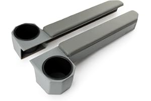 ZUDZUW Car Door Armrest Cup Holder Fit for Toyota Land Cruiser 70 76 79 SeriesHZJ75 HZJ79 FJ70 FJ79 VDJ70 VDJ76 VDJ78 VDJ79 F