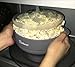 Salbree Microwave Popcorn Popper, Silicone Popcorn Maker, Collapsible Bowl (Gray)
