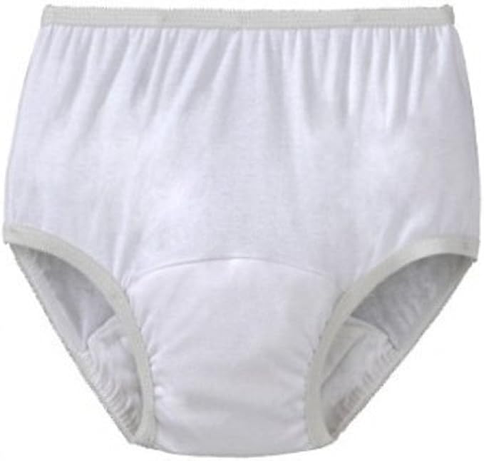 Womens Washable Reusable Incontinence Pantie Brief (3X