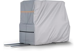 SANTIANO Forklift Cover, Fit 3000-5000lbs, Waterproof, Dustproof, UV-Proof, 420DSilver-Coated Waterproof Oxford Cloth, All-Season Protection Forklift Cab Cover, 102 "*45" *82 "Inches, (Sliver-5000LBS)