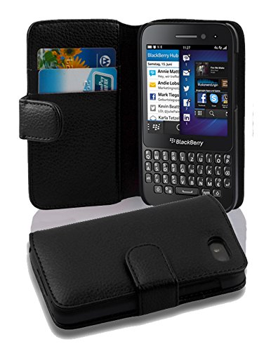 Cadorabo - book style wallet design for blackberry q5 w…