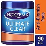Noxzema Ult-Clear Anti-Blemish Pads 90 Count (2 Pack)