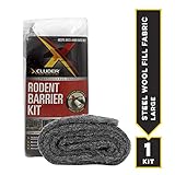 Xcluder 162758A Rodent Control Fill Fabric Large DIY Kit, Stops Rats and Mice
