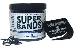 Healthy Haircare Product-Super Bands- Black 1/4 Pound